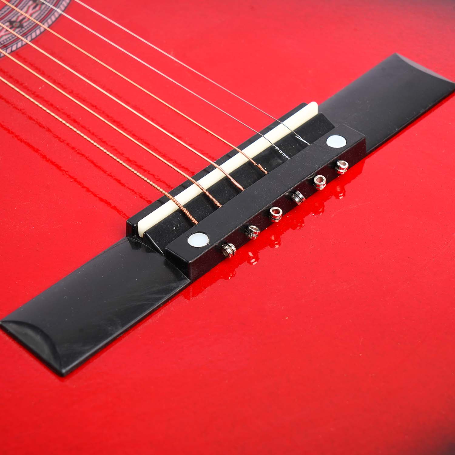 Guitar Sunlight Original Coffee Red Black