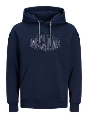 Jack & Jones Original World Hooded Sweatshirts Navy Blazer