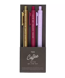 Jotter Gel Pens, Set of 3 - The Coffee