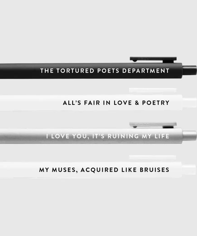 Jotter Pen Set - The Tortured Poets Department