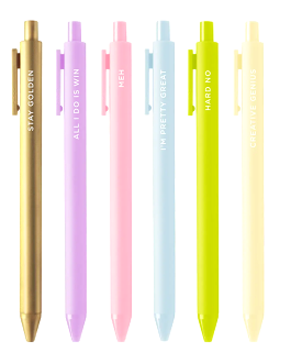 Jotter Pens, 5 Pack - All I Do Is Win