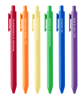 Jotter Pens, 5 Pack - No Worries