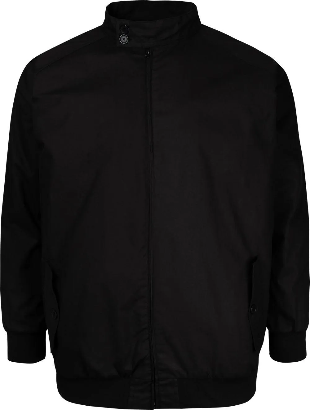 Kam Quilted Harrington Jacket - Black