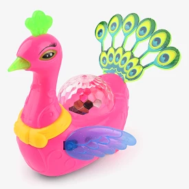 Light & Musical Peacock Toy For Kids