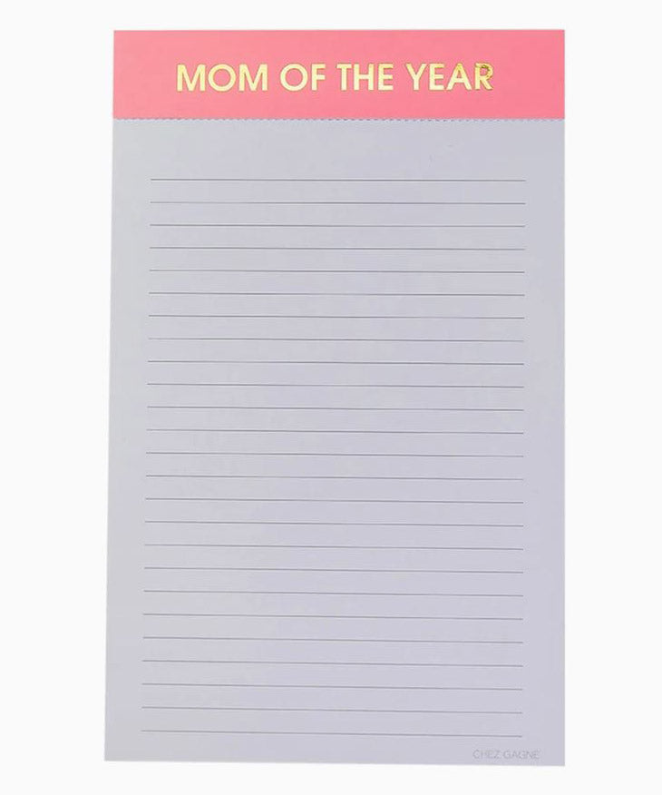 Lined Notepad - Mom of the Year