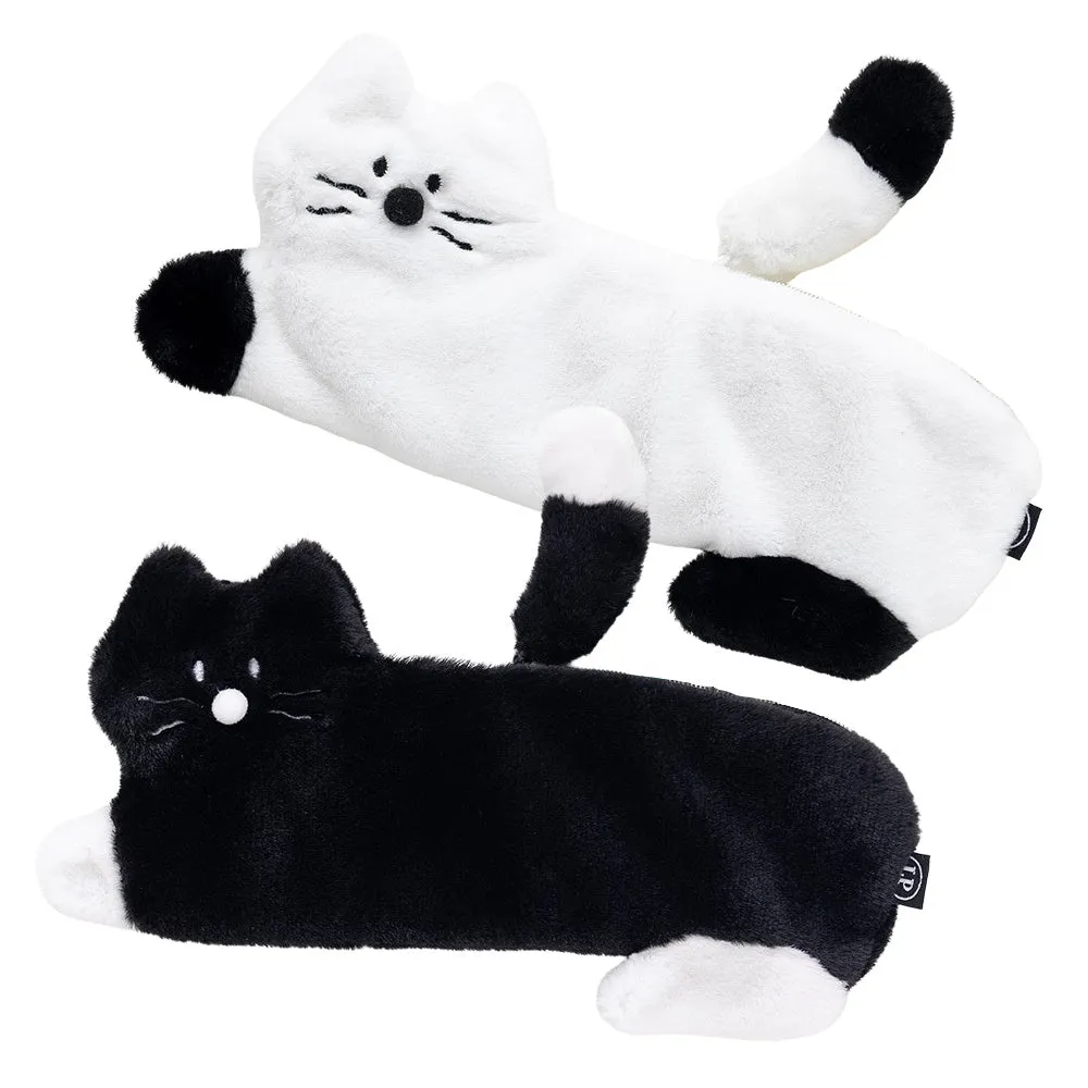 Little Paper Kity Cats Tails Slim Pencil Cases Cosmetics Pouches Stationery School Office Bags Gifts Purses Students Cute Teens 