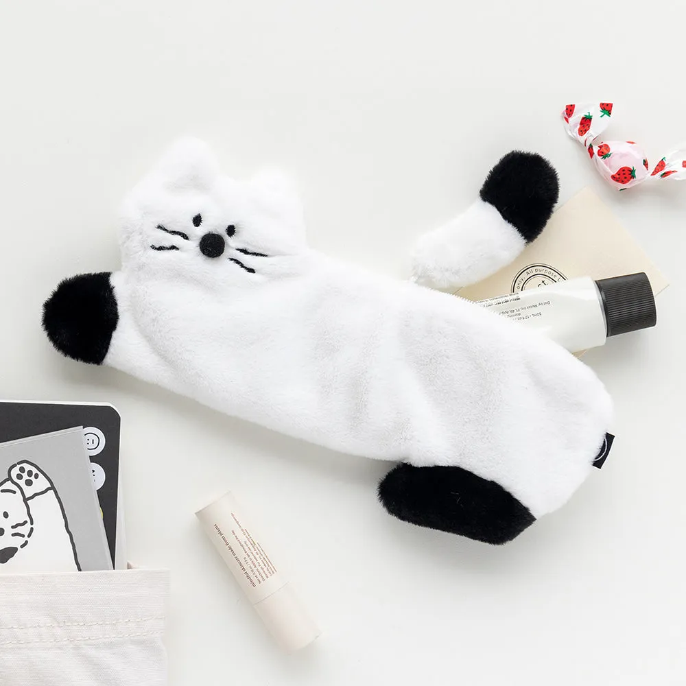 Little Paper Kity Cats Tails Slim Pencil Cases Cosmetics Pouches Stationery School Office Bags Gifts Purses Students Cute Teens 