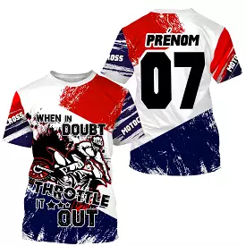 Maillot Cross Protection UV, Cadeau Personnalisé MX Passion, Dirt Bike Racing - CT19122236