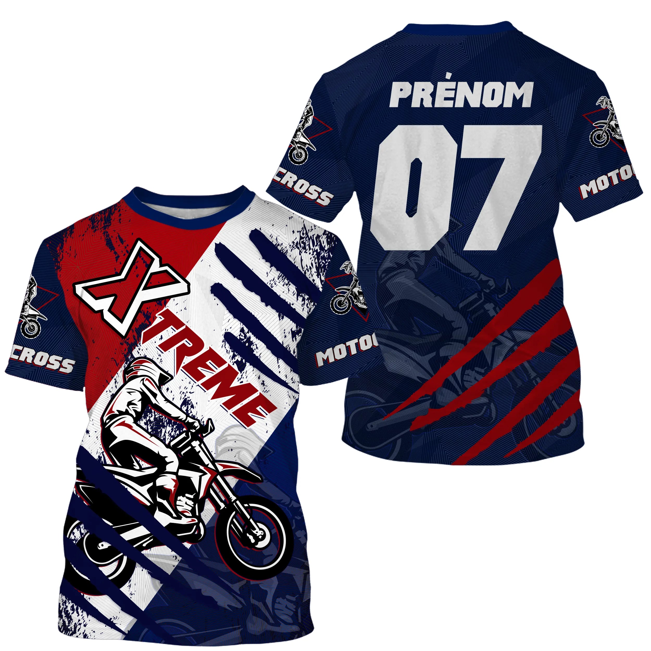 Maillot Cross Protection UV, Cadeau Personnalisé MX Passion, Extreme Racing - CT19122238