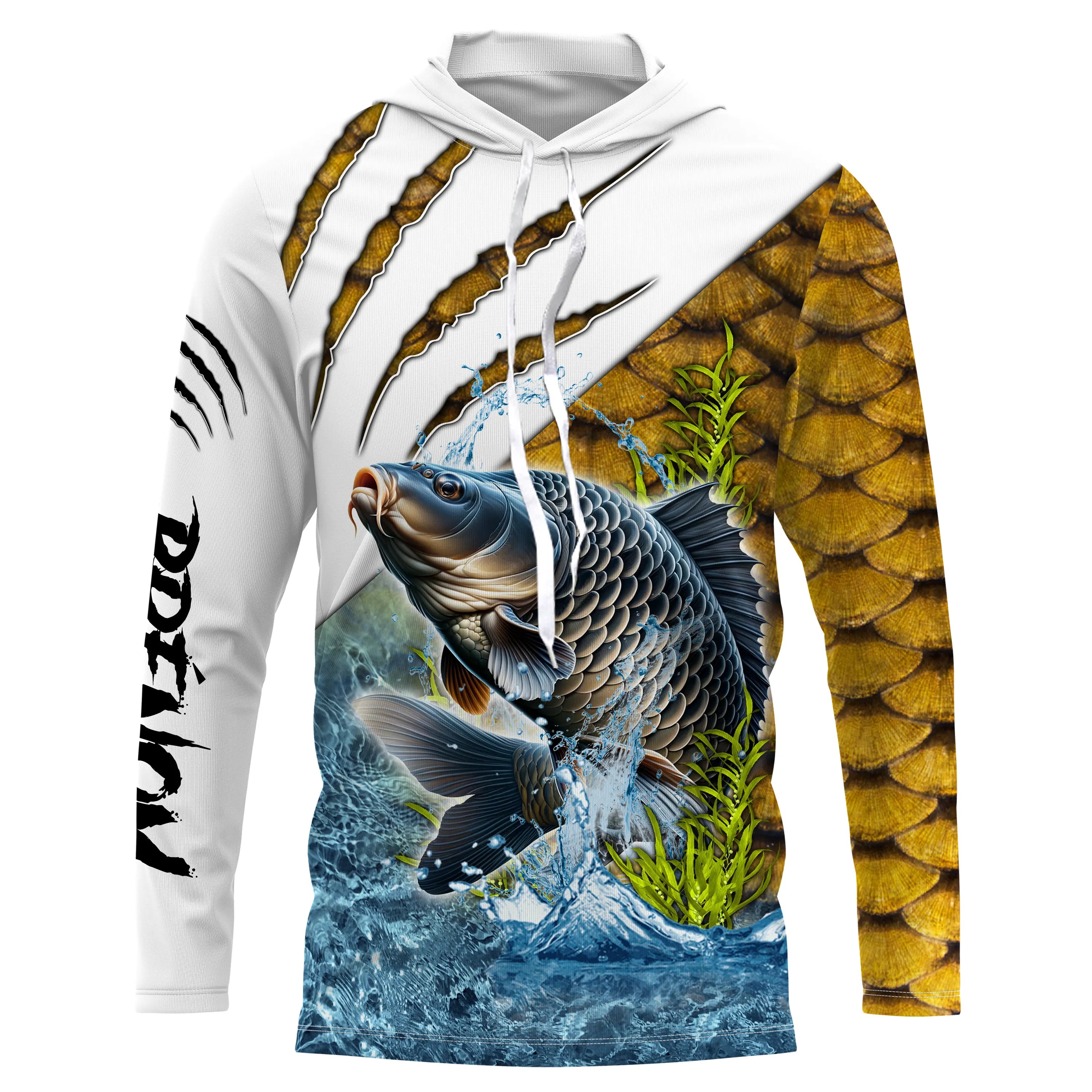 Maillot Pêche De La Carpe, Cadeau Personnalisé Pêcheur - CT17122243