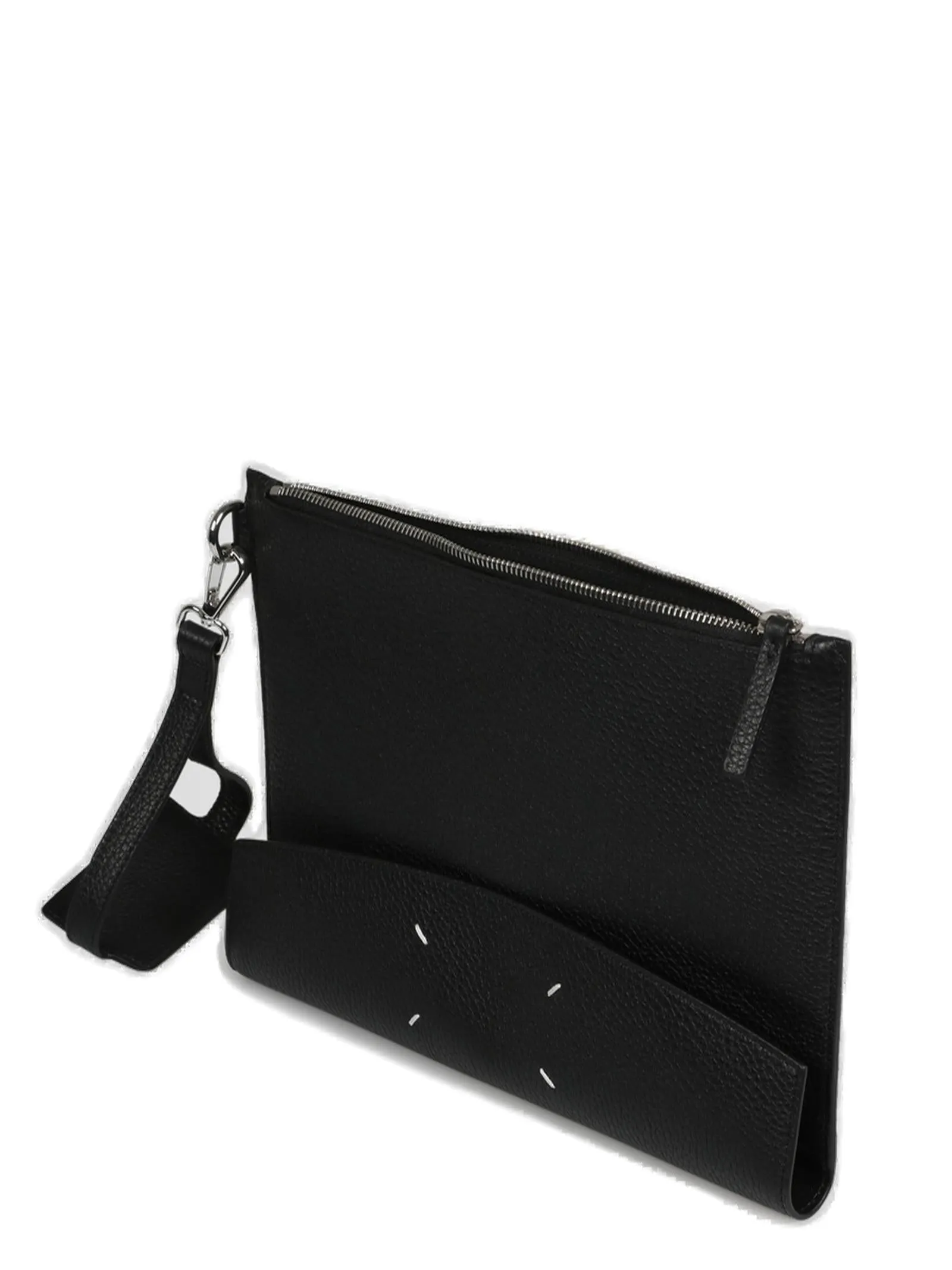 Maison Margiela 4-Stitch Embellished Clutch Bag