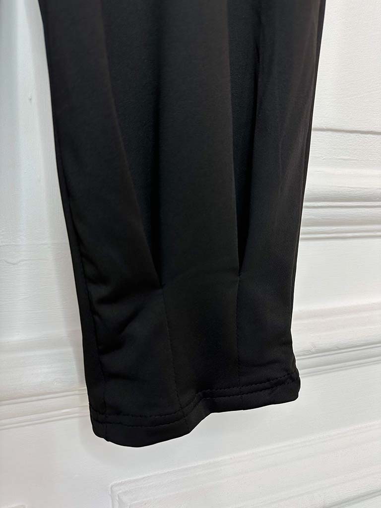 Malissa J Pleat Cuff Trousers - Black