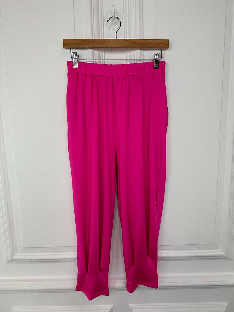 Malissa J Pleat Cuff Trousers - Pink