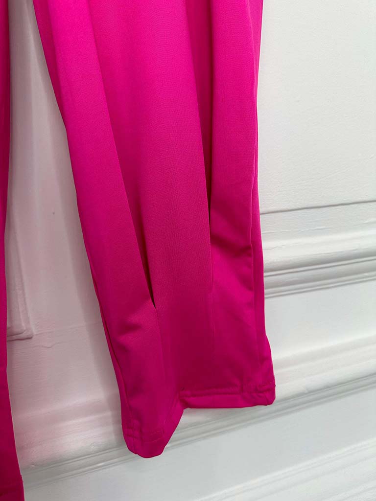 Malissa J Pleat Cuff Trousers - Pink