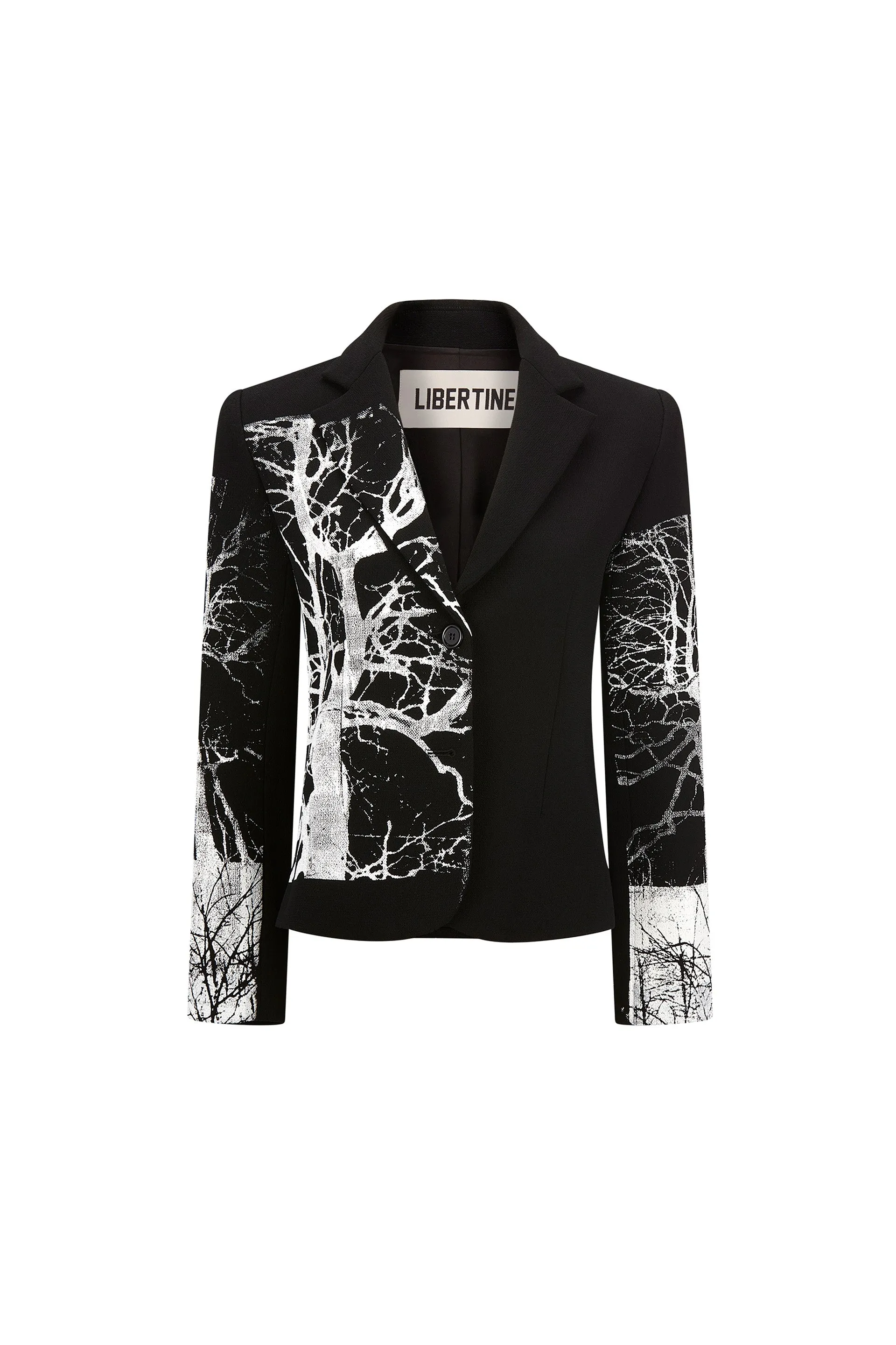 'MIDNIGHT FOREST' LONG SLEEVE SHORT BLAZER