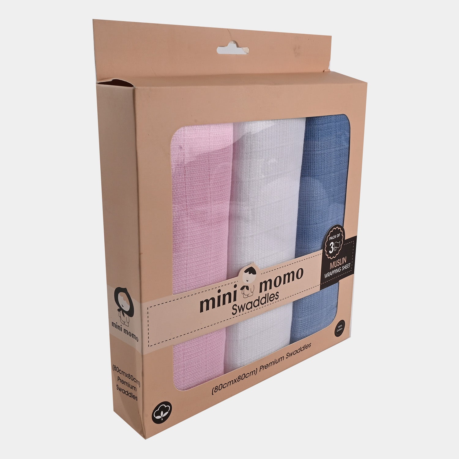 Muslin Wrapping Sheet | 80x80cm