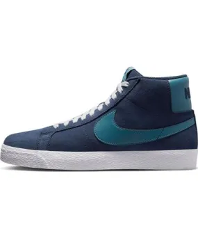 Nike Zoom Blazer Mid SB 'Navy Aqua'