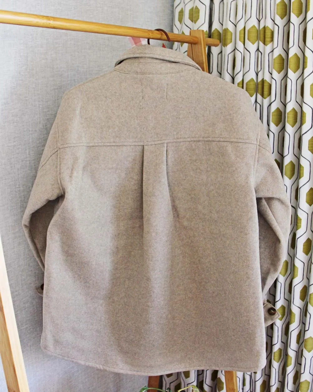 Oat & Sage Shirt Jacket