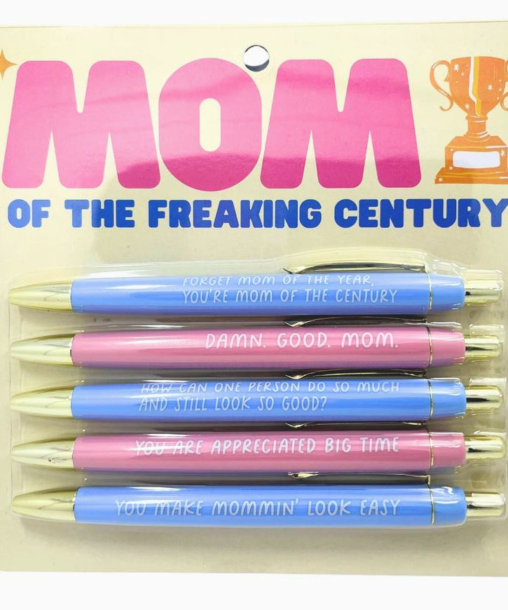 Pen Set - Mom of the Freaking Century