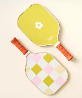 Pickleball Paddle - Check Green