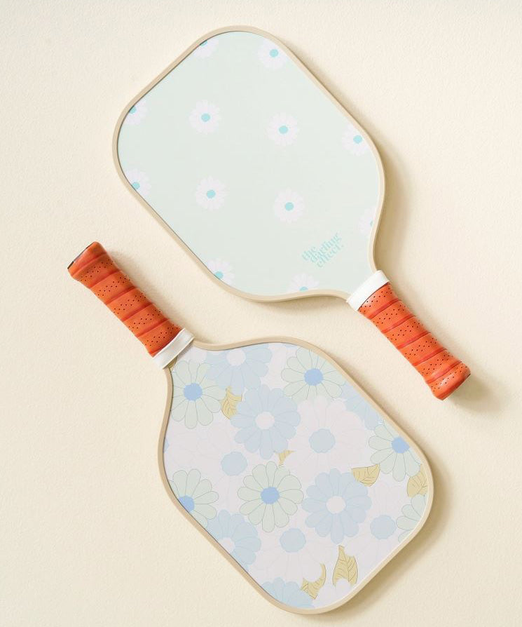 Pickleball Paddle - Daisy Aqua