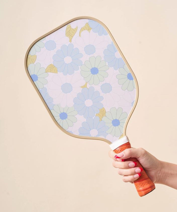 Pickleball Paddle - Daisy Aqua