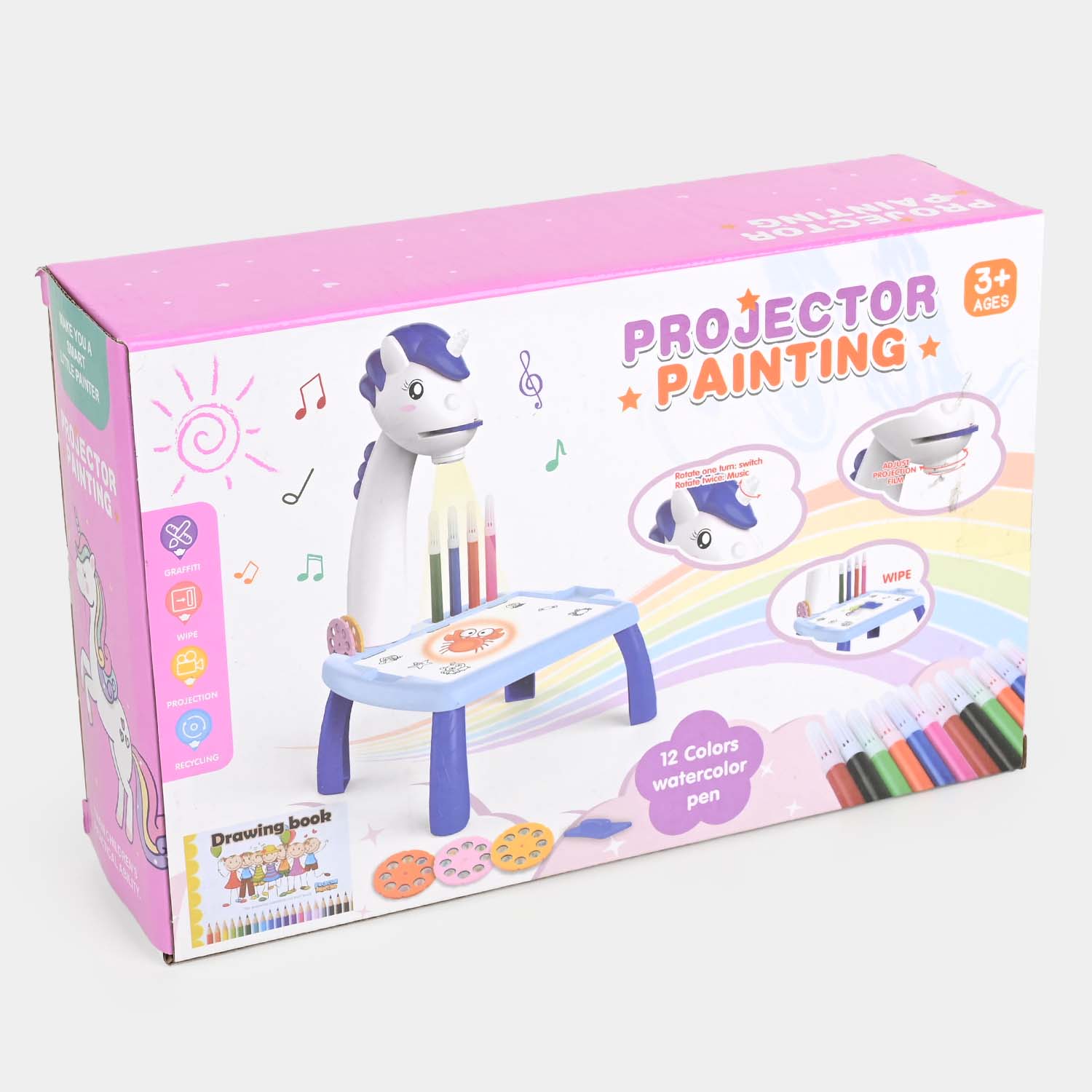 PROJECTION DRAWING TABLE BOARD FOR KIDS