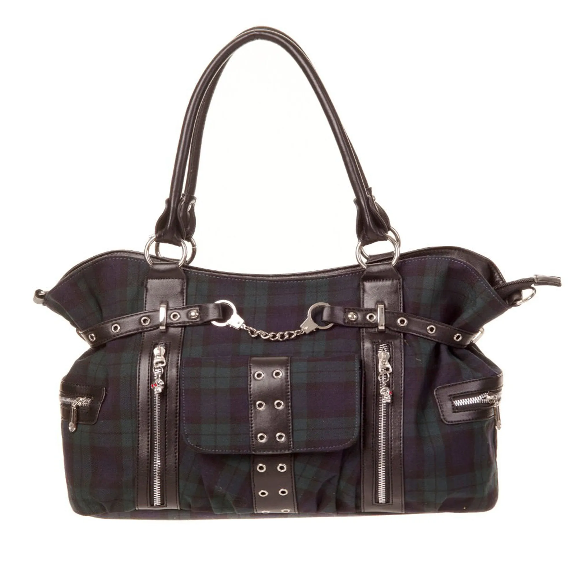 Rise Up Tartan Bag-Green Tartan