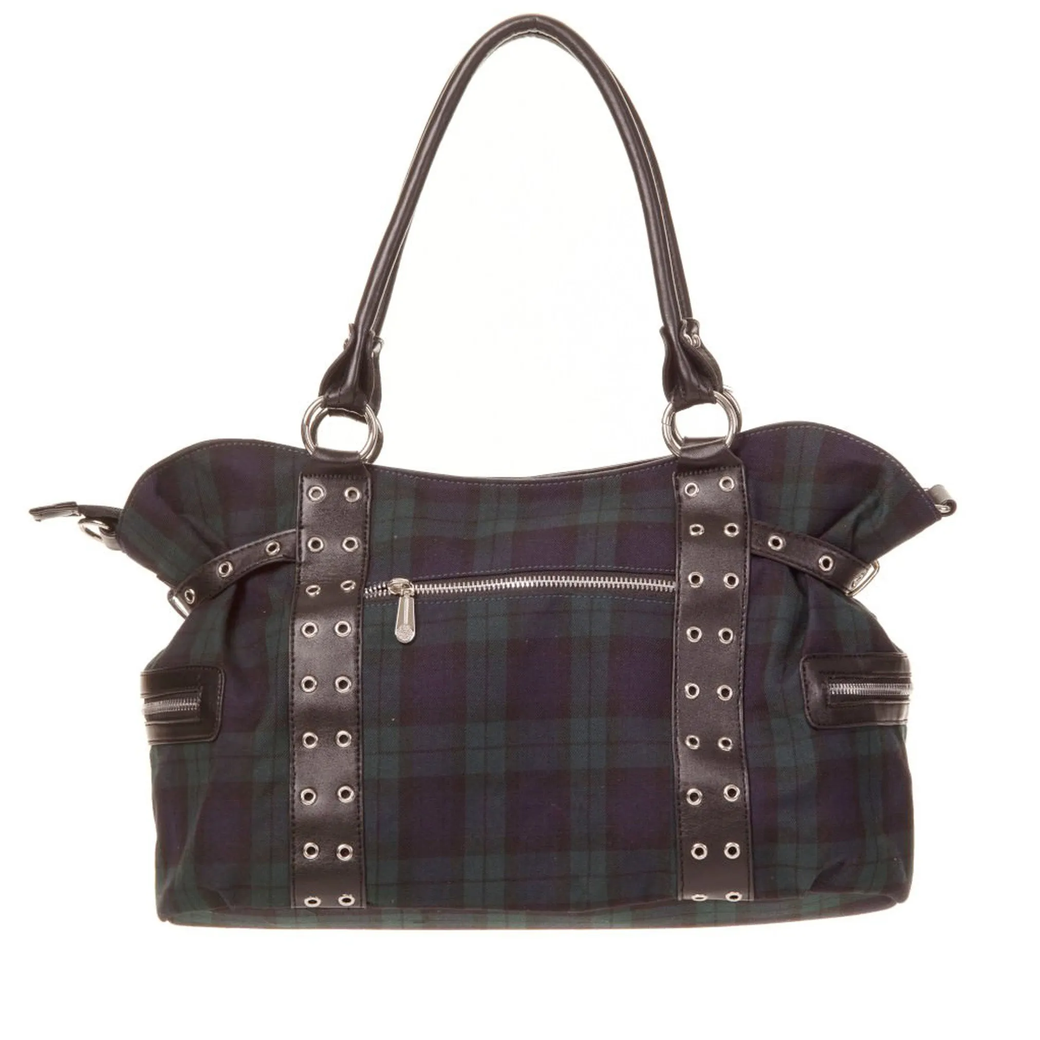 Rise Up Tartan Bag-Green Tartan