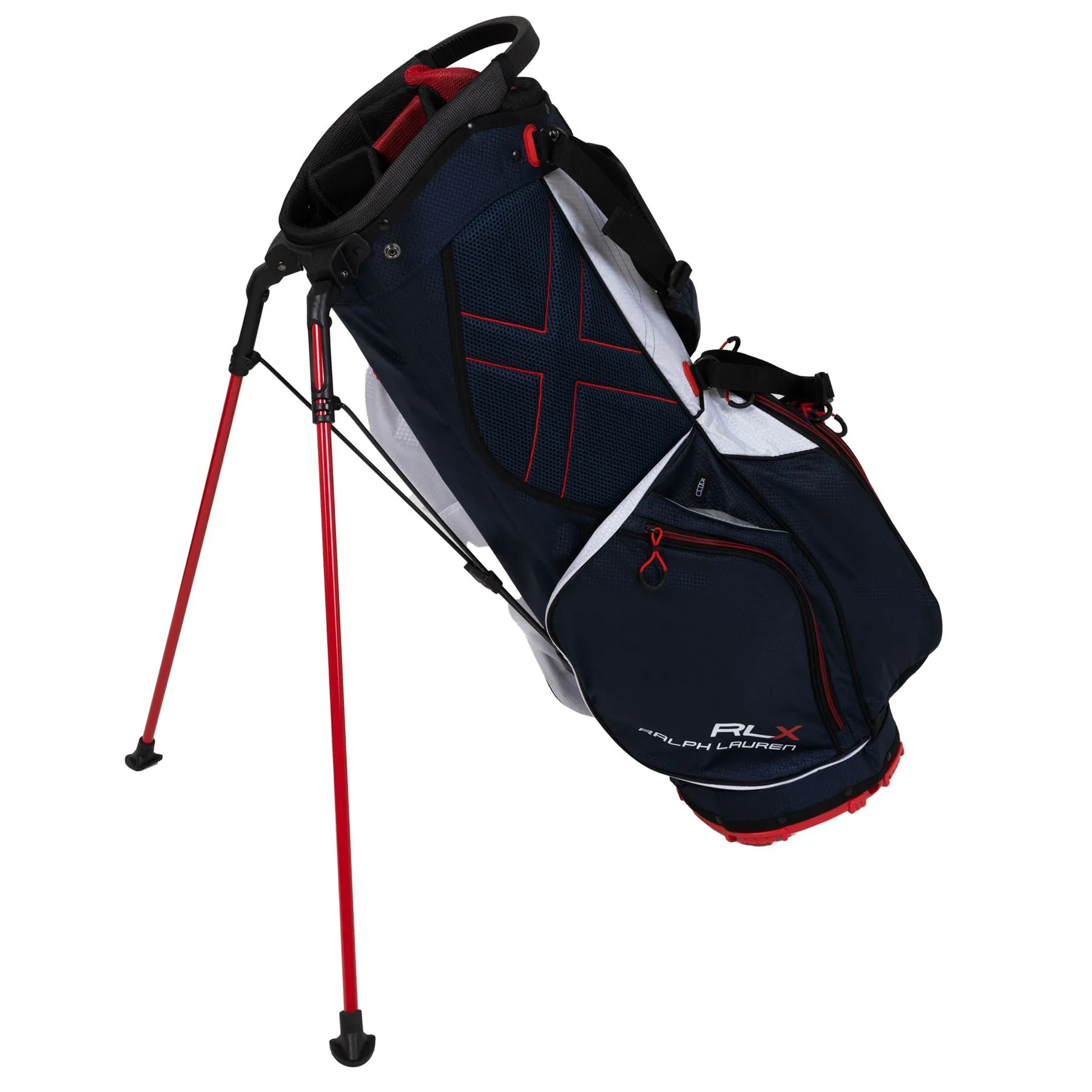 RLX Golf Stand Bag White/Navy - 2024