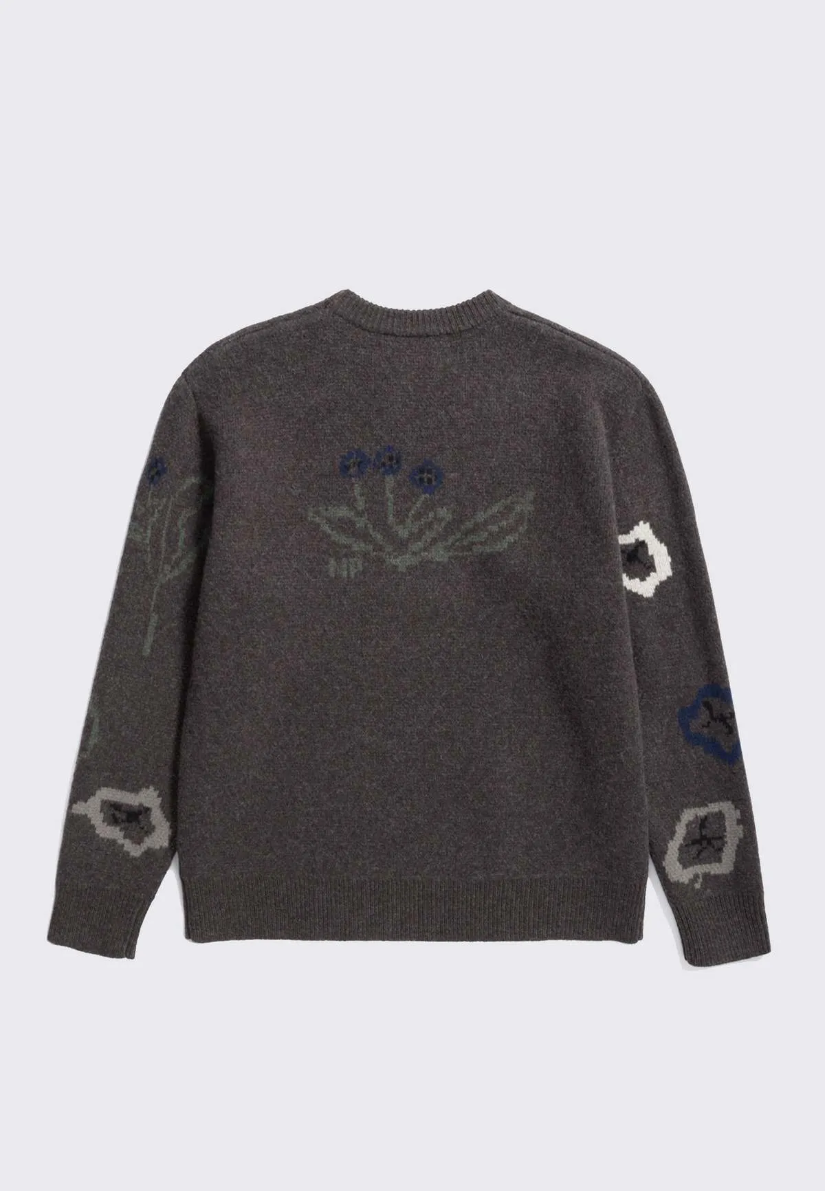 Rune Jacquard Sweater - Espresso