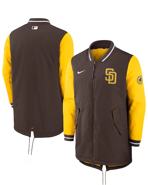 San Diego Padres Dugout Jacket - William Jacket