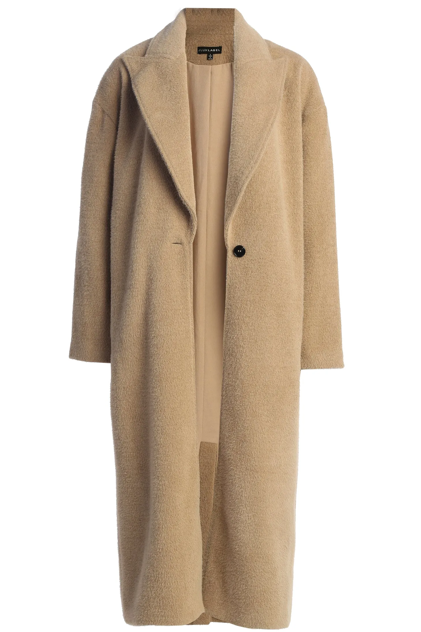 Sand Chelsie Longline Coat