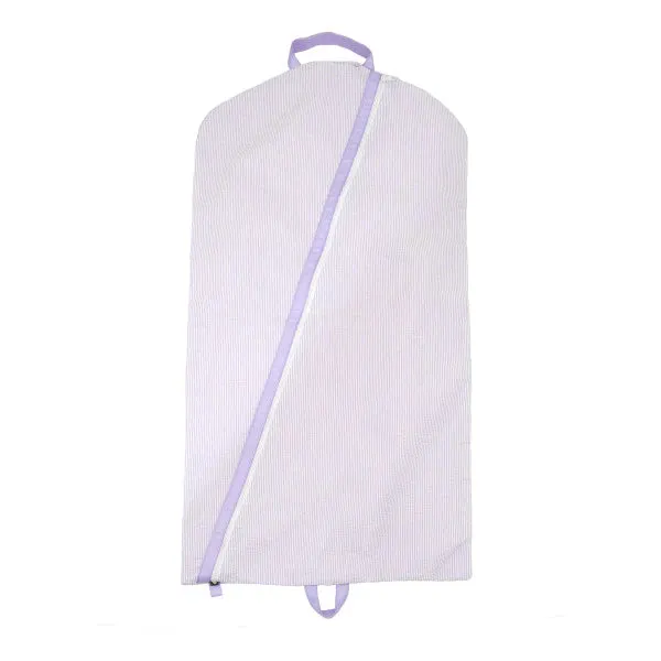 Seersucker Hanging Garment Bag