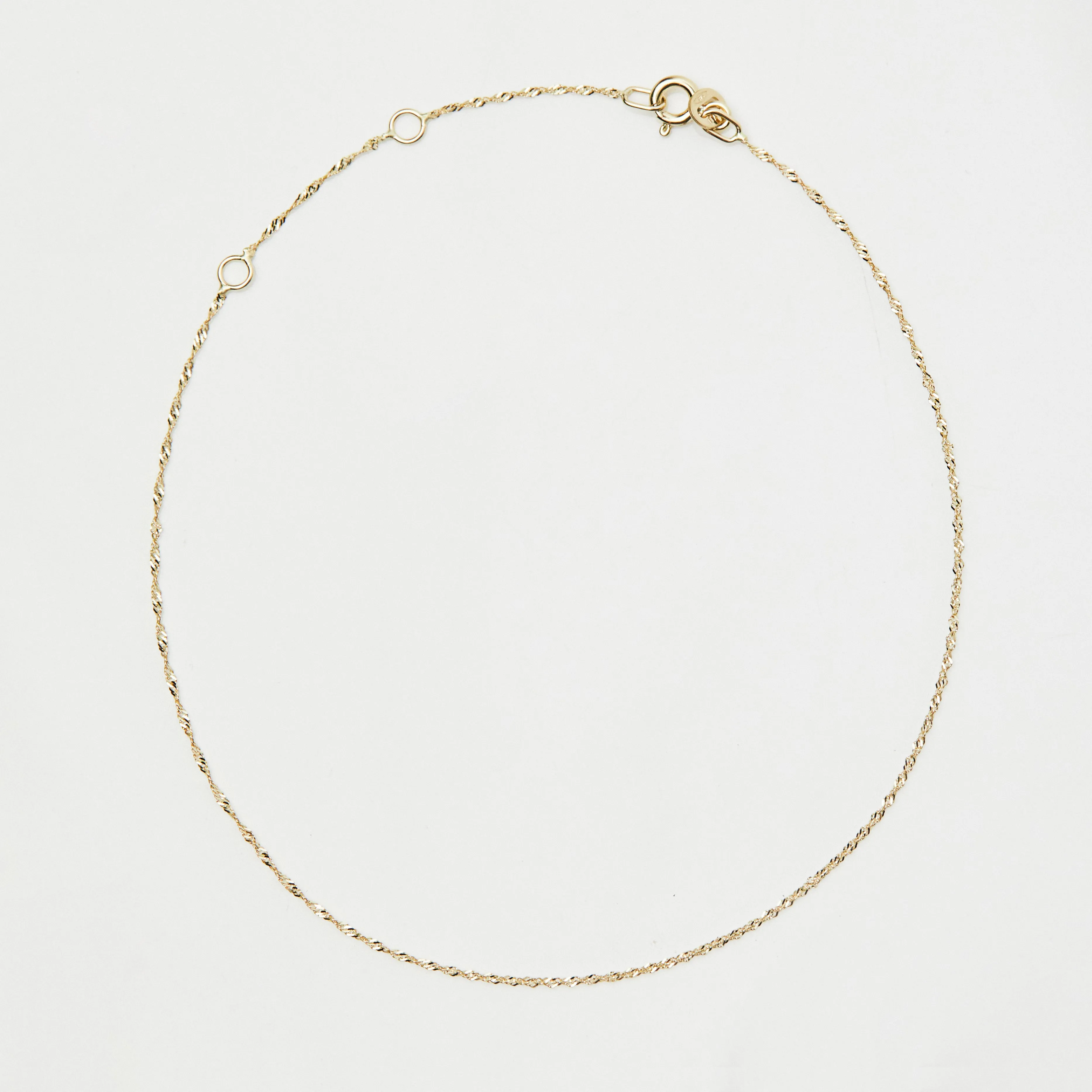 Singapore Chain Anklet