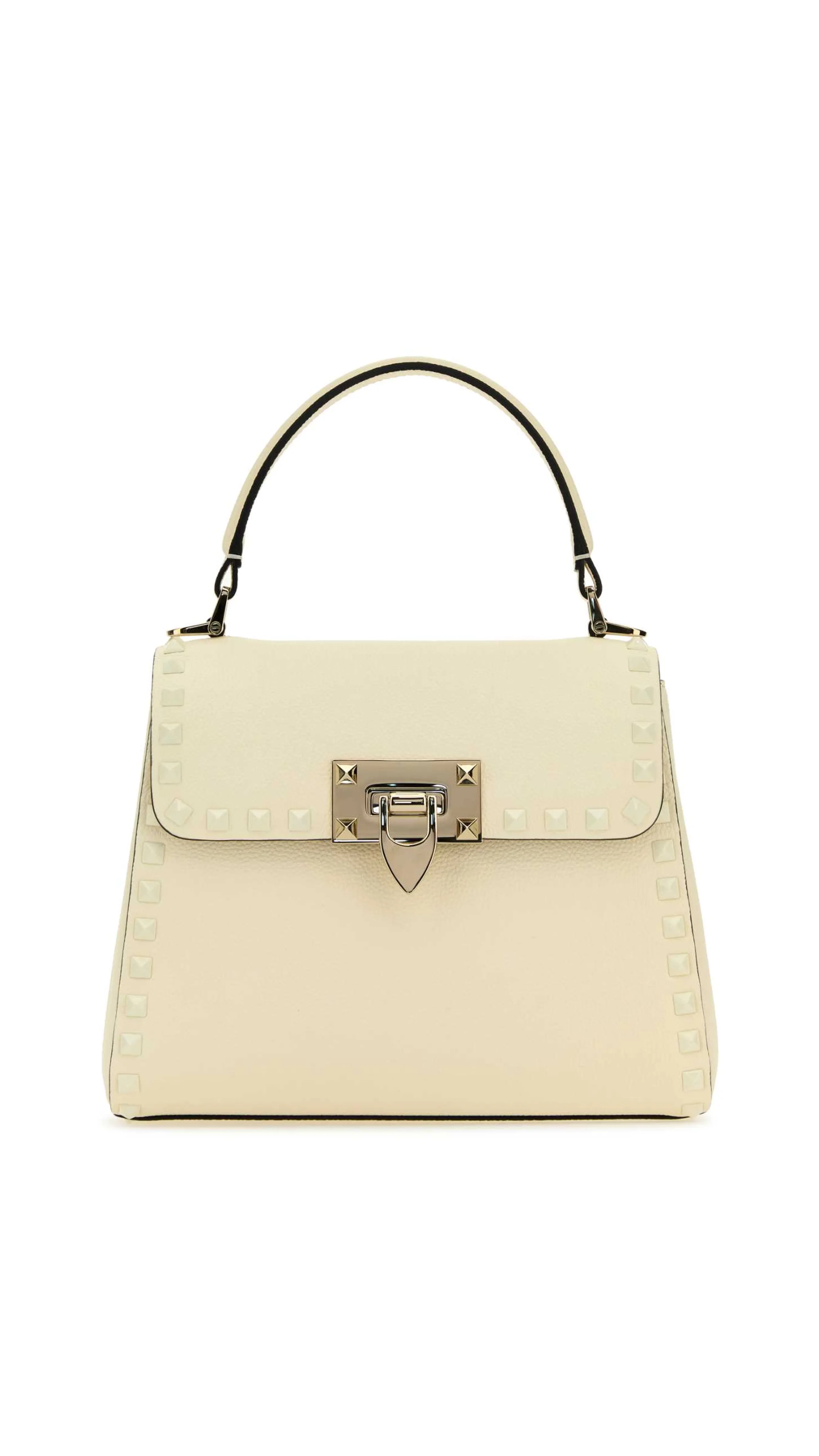 Small Rockstud Bag -  Ivory