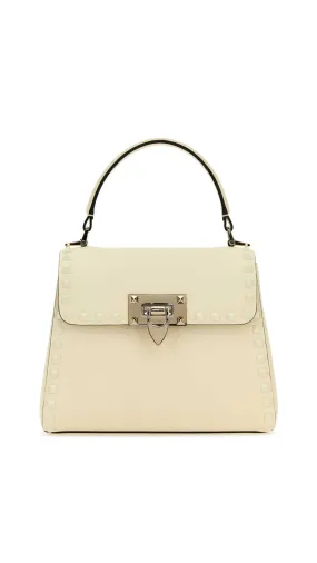 Small Rockstud Bag -  Ivory