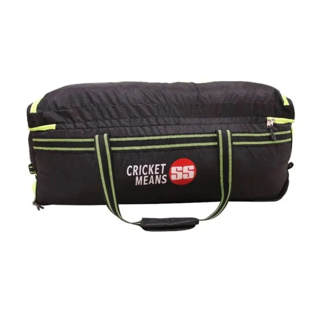 SS Pro Player Wheels Cricket Kit Bag (Black)