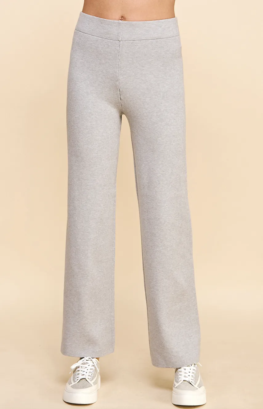 STRAIGHT LEG SWEATER PANTS