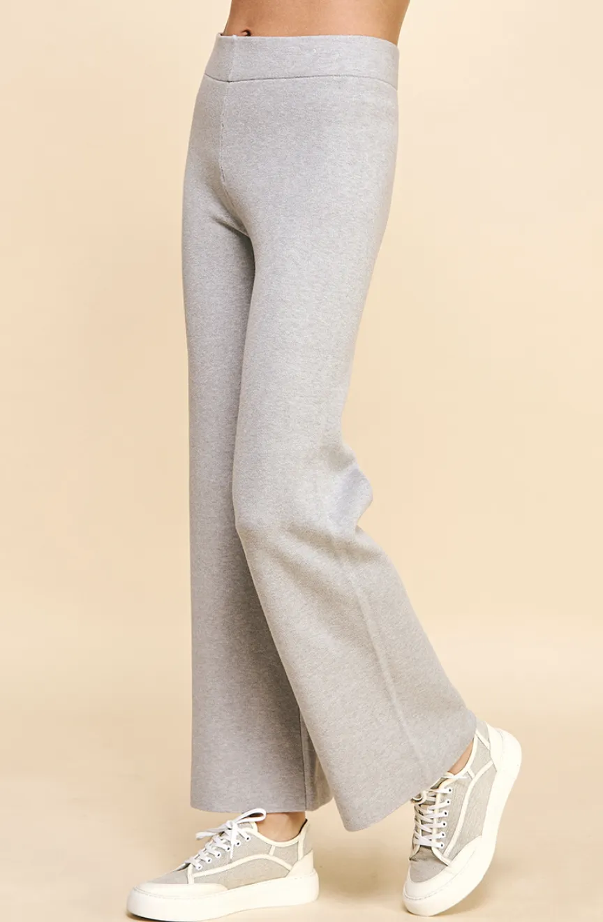 STRAIGHT LEG SWEATER PANTS