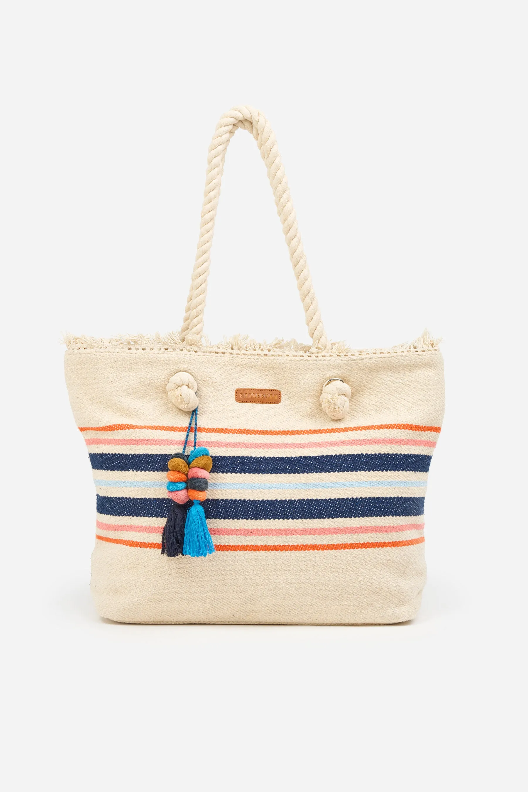 Stripe Beach Bag