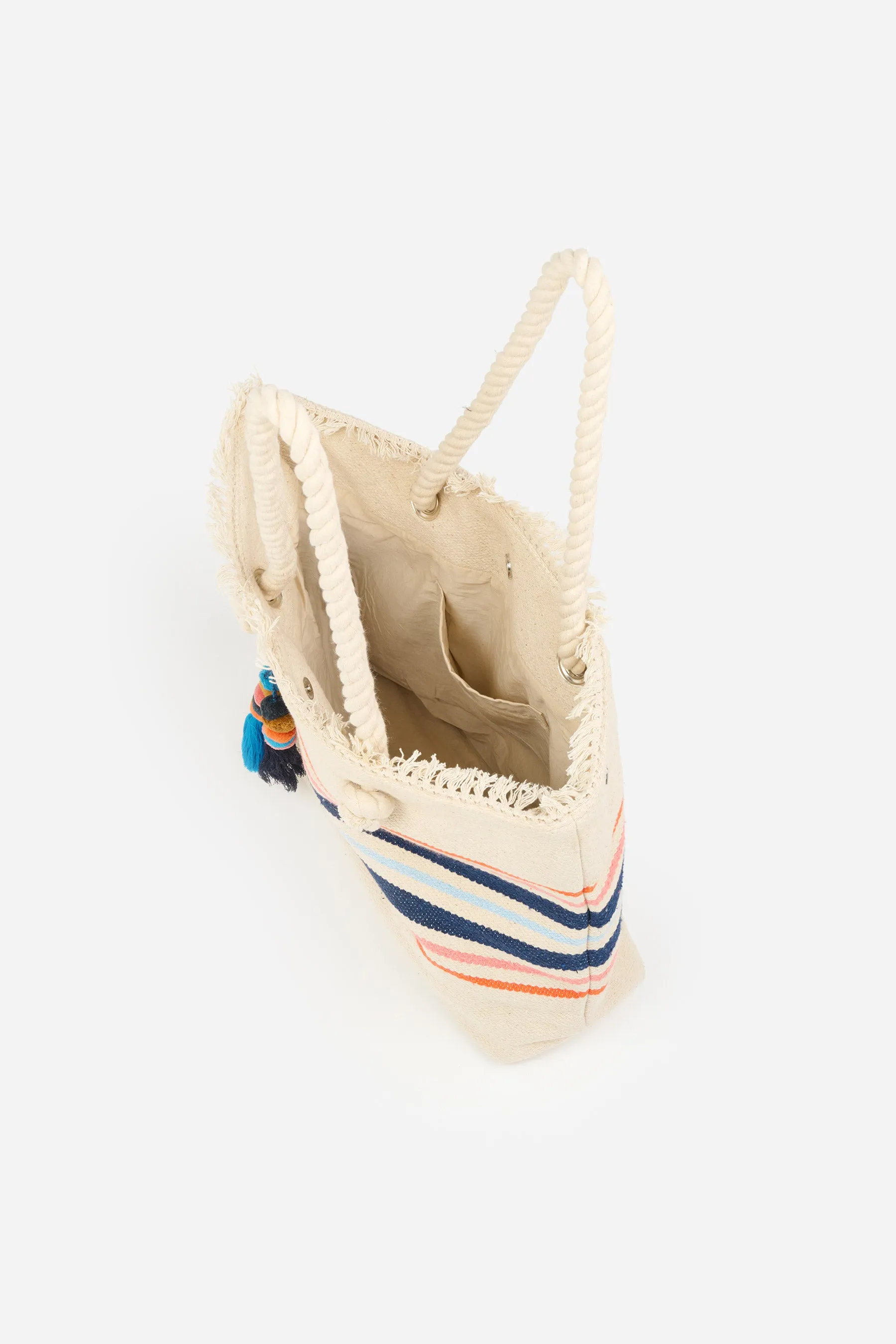 Stripe Beach Bag