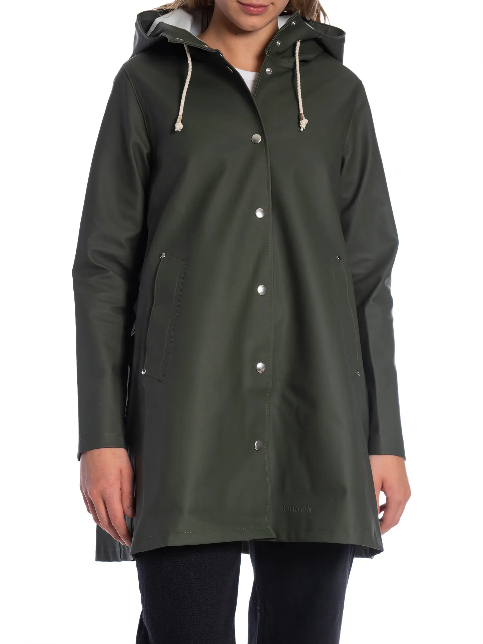 STUTTERHEIM RAINJACKET MOSEBACKE GREEN