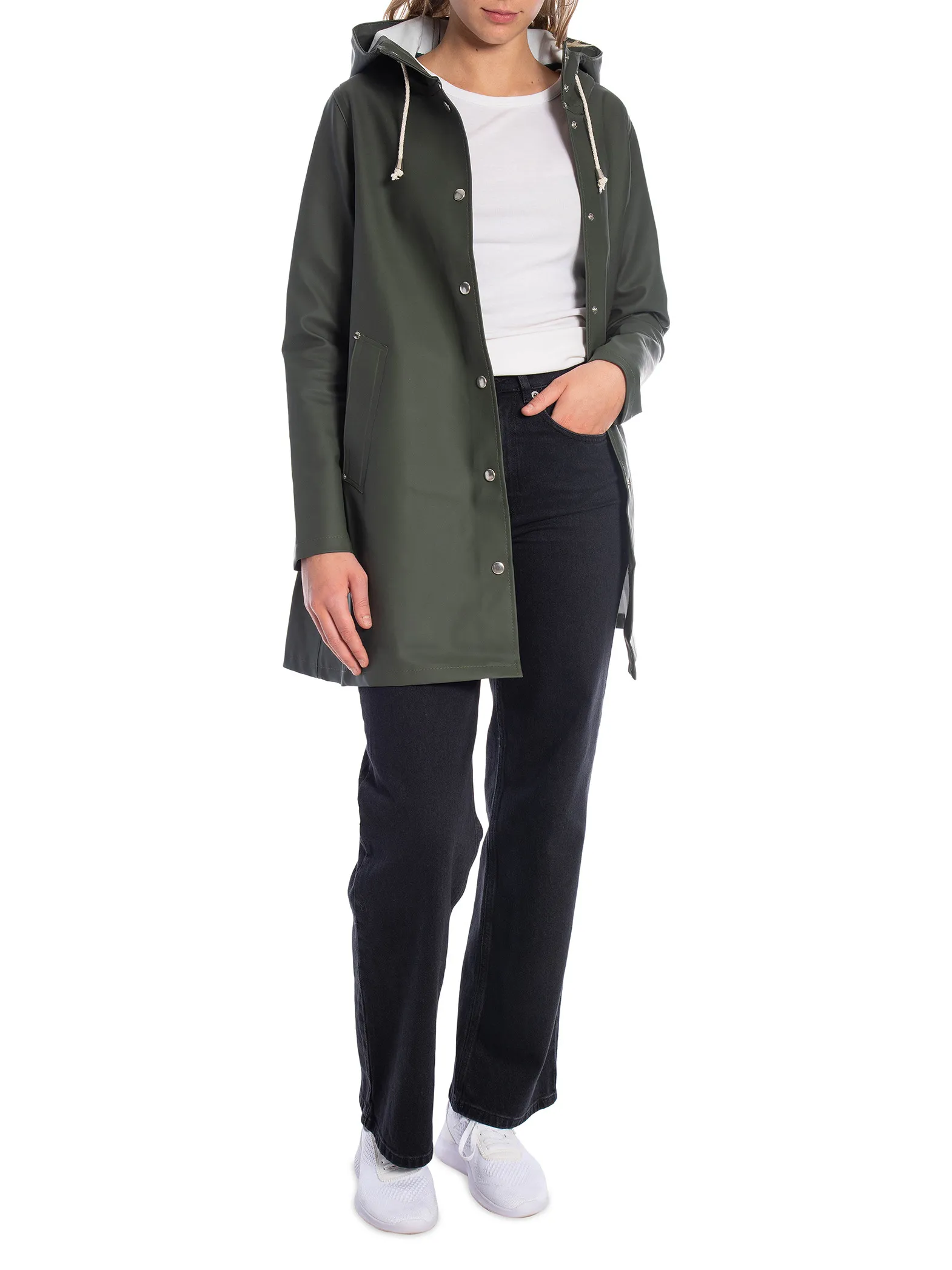 STUTTERHEIM RAINJACKET MOSEBACKE GREEN