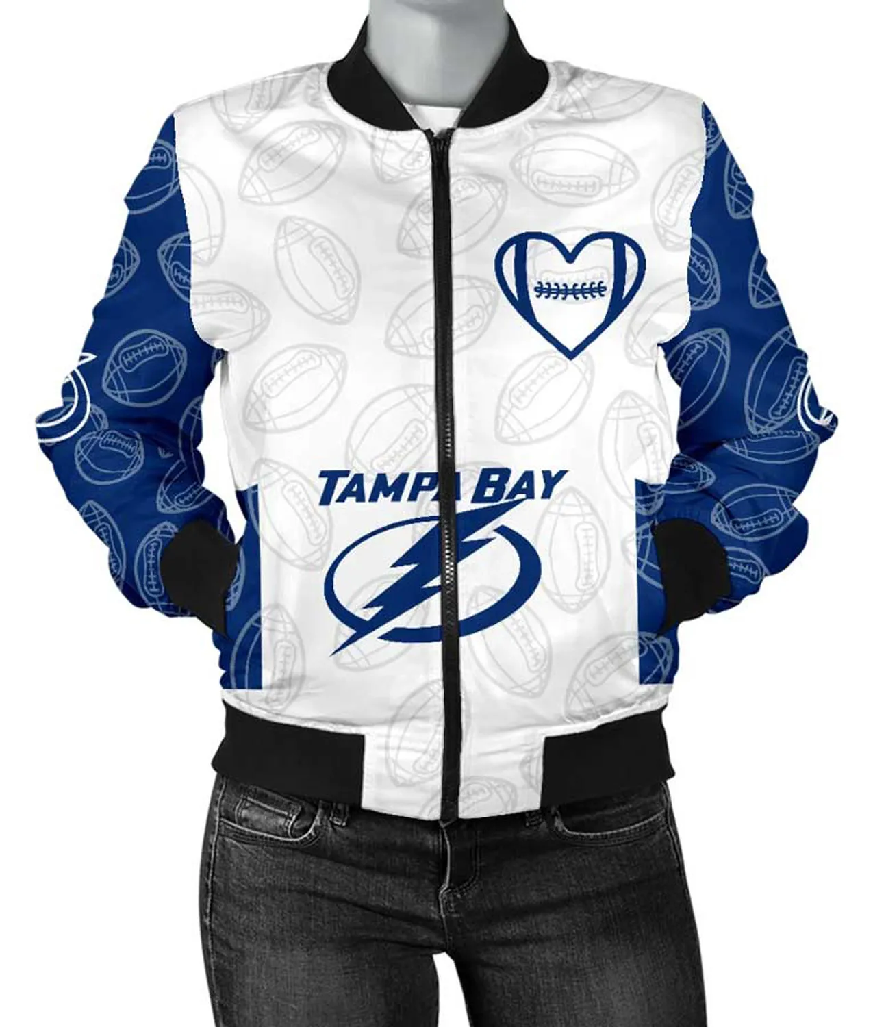 Tampa Bay Lightning Jacket | NHL Bomber Jacket