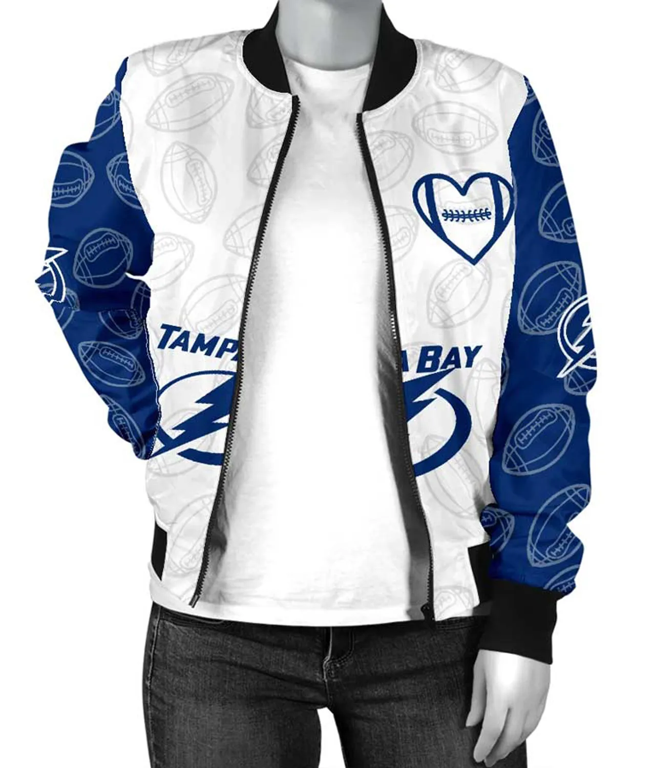 Tampa Bay Lightning Jacket | NHL Bomber Jacket