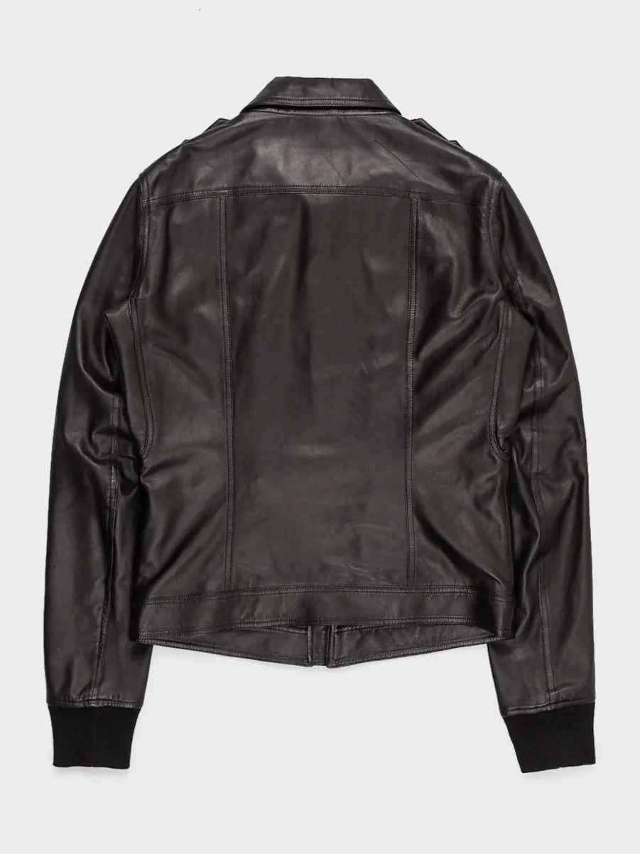 Tecuatl Leather Bomber