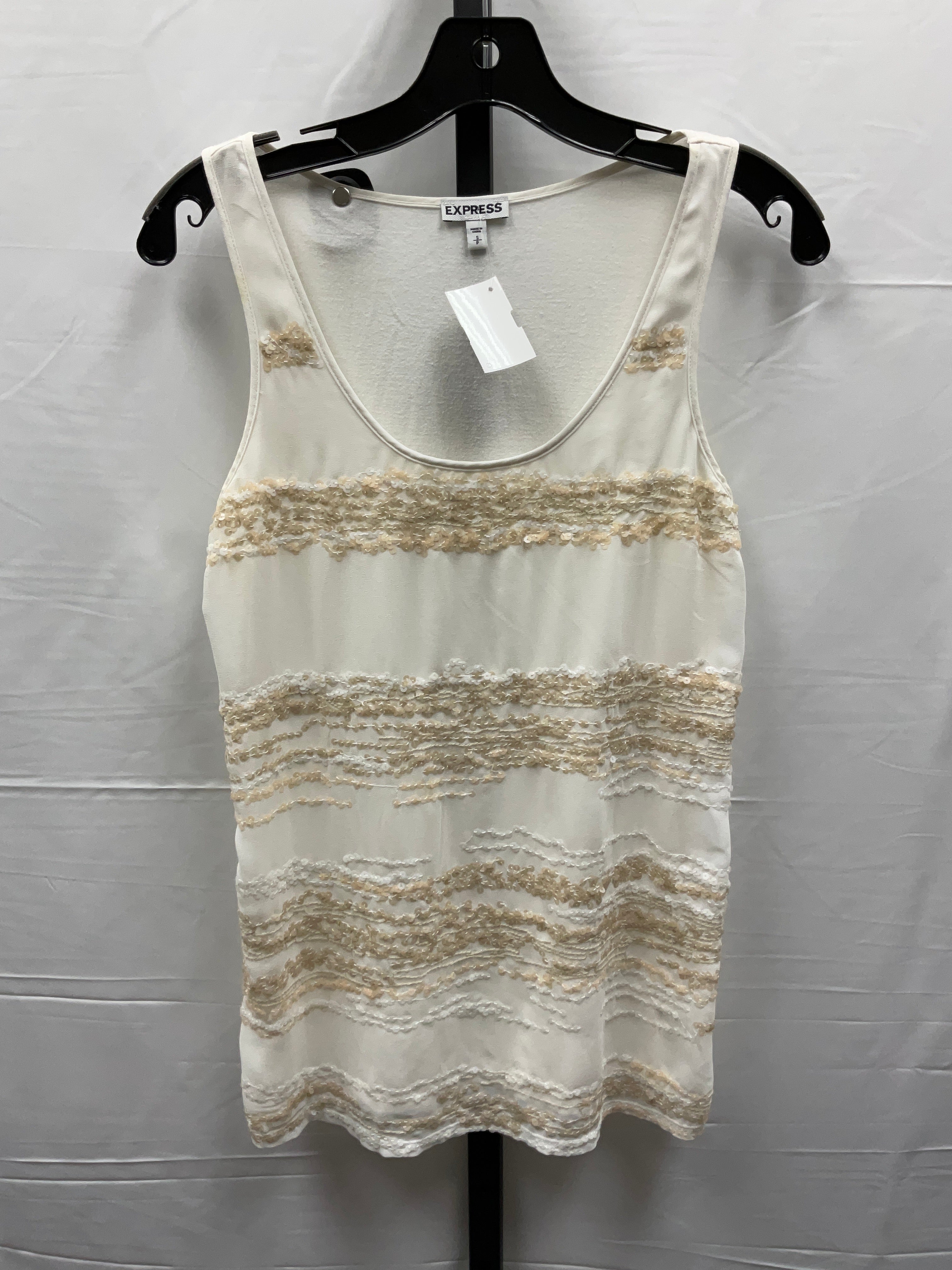 Top Sleeveless By Express  Size: S