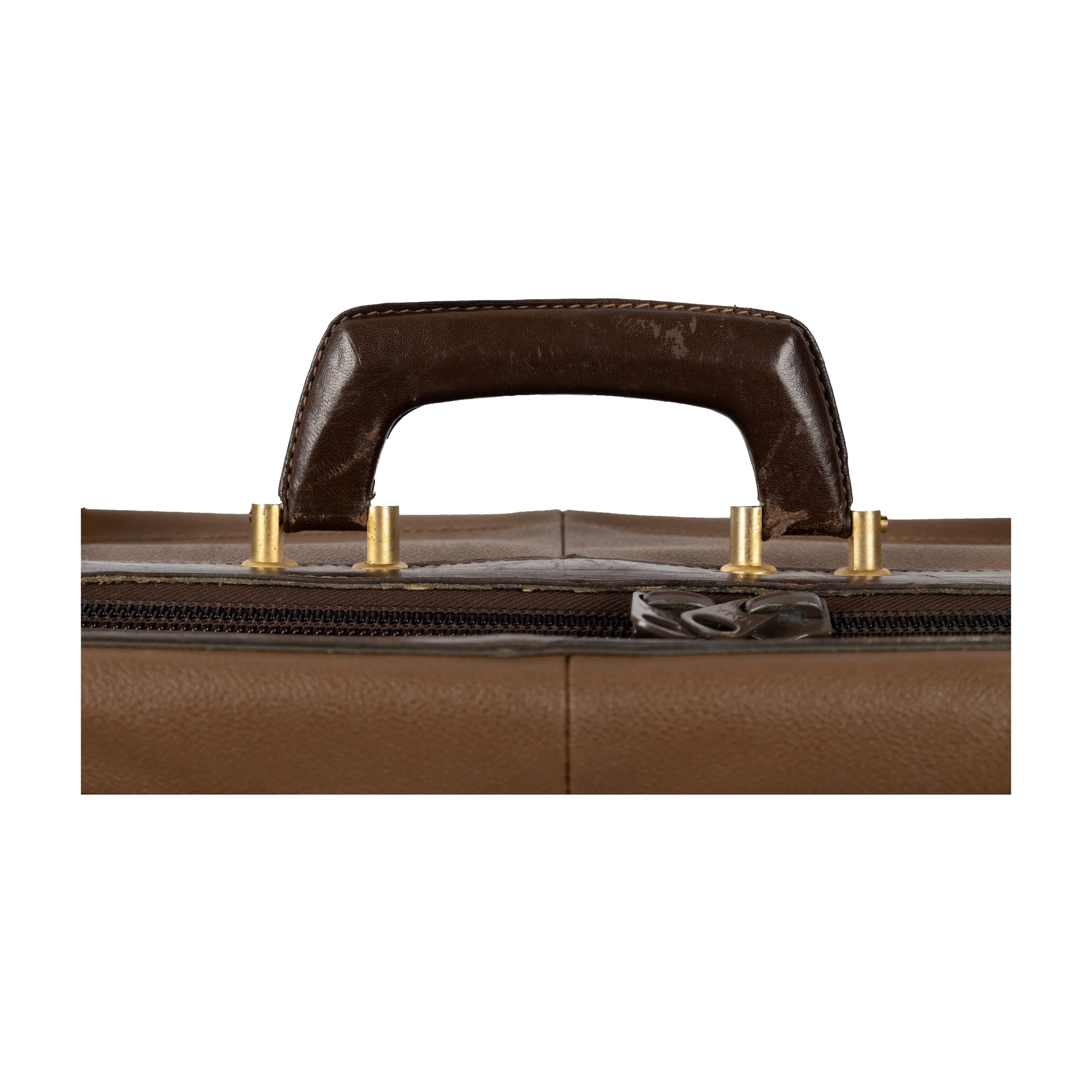 Trussardi Large Leather Luggage - '90s