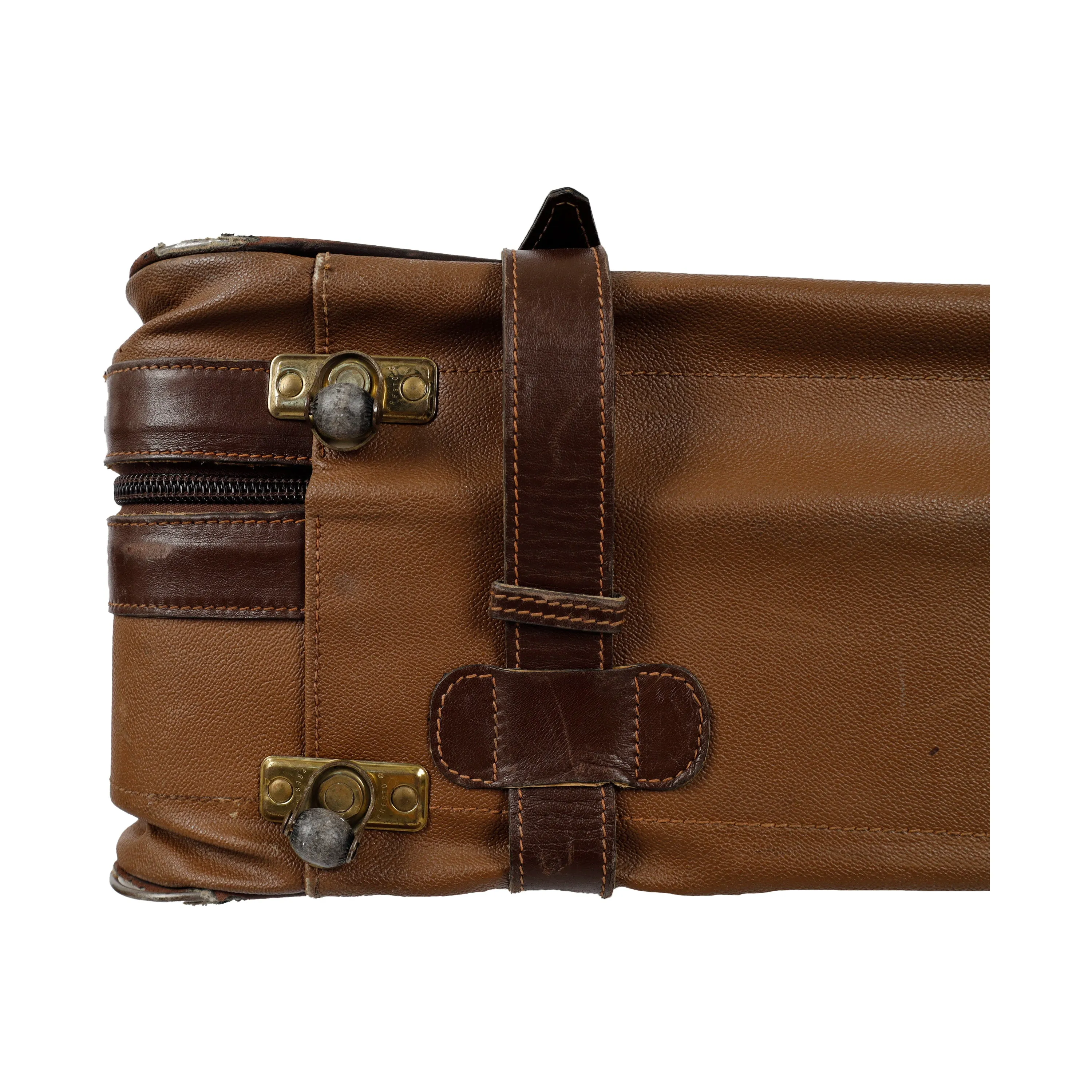 Trussardi Large Leather Luggage - '90s